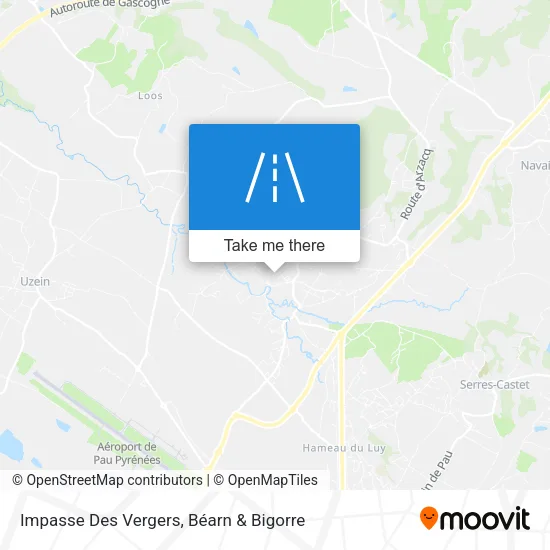 Impasse Des Vergers map