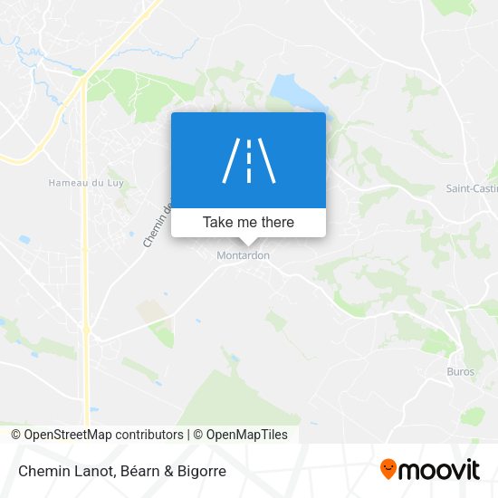 Chemin Lanot map