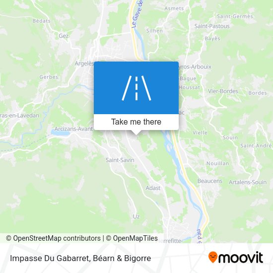 Impasse Du Gabarret map