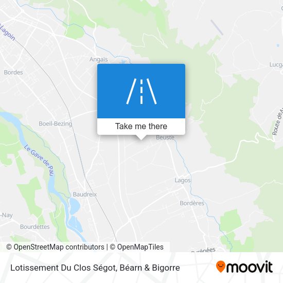 Lotissement Du Clos Ségot map