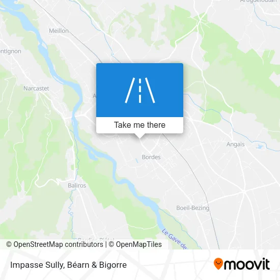 Impasse Sully map