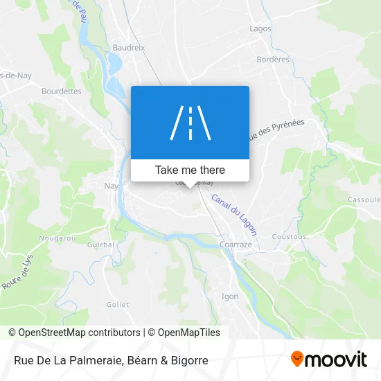 Rue De La Palmeraie map