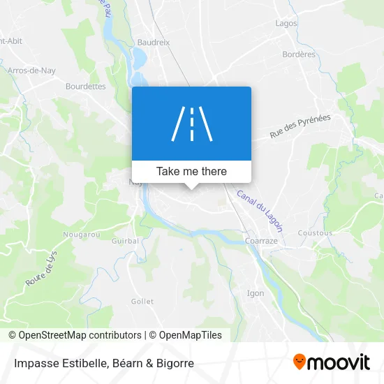 Impasse Estibelle map