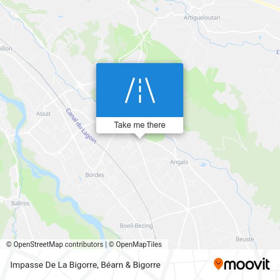 Impasse De La Bigorre map