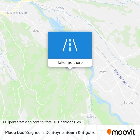 Place Des Seigneurs De Boyrie map