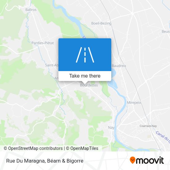 Rue Du Maragna map