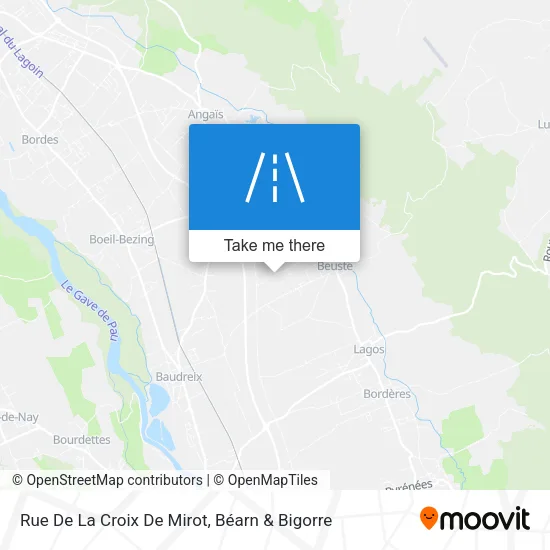 Rue De La Croix De Mirot map