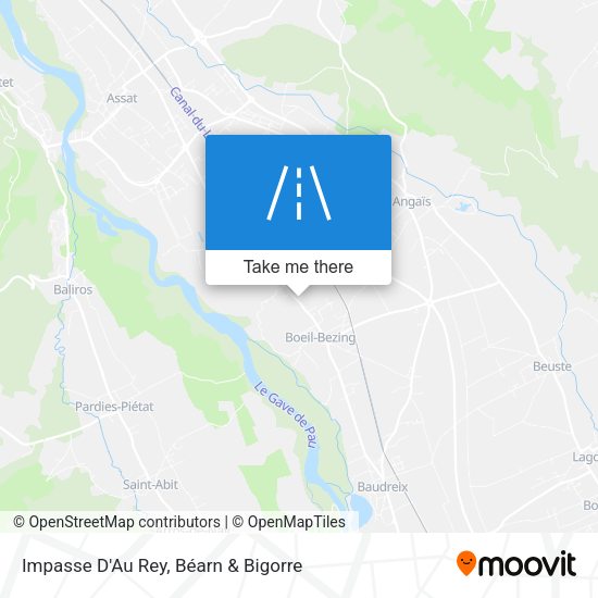 Impasse D'Au Rey map