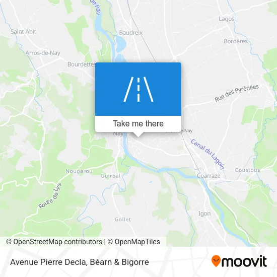 Avenue Pierre Decla map
