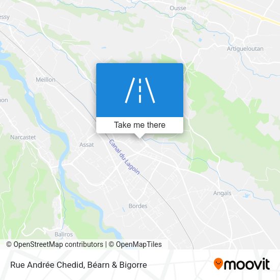 Rue Andrée Chedid map
