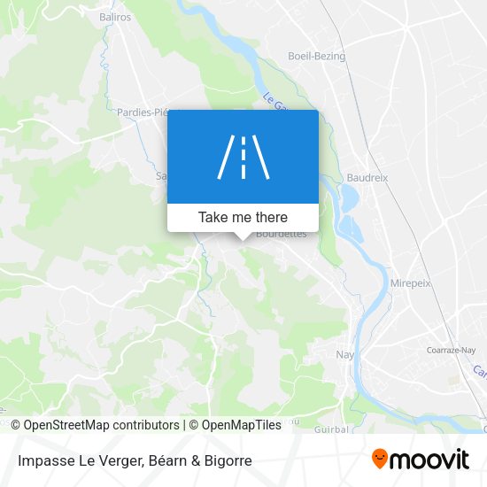Impasse Le Verger map
