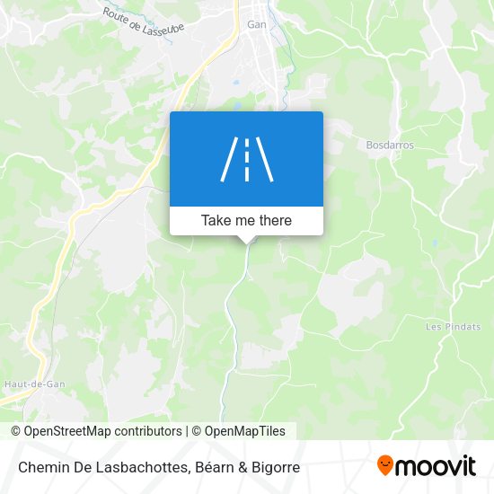 Chemin De Lasbachottes map