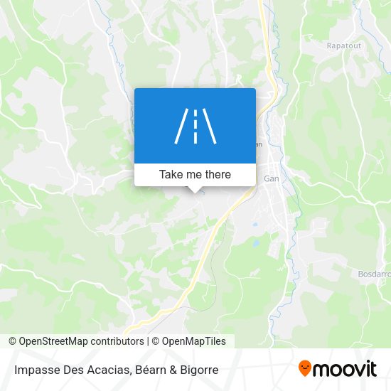 Impasse Des Acacias map