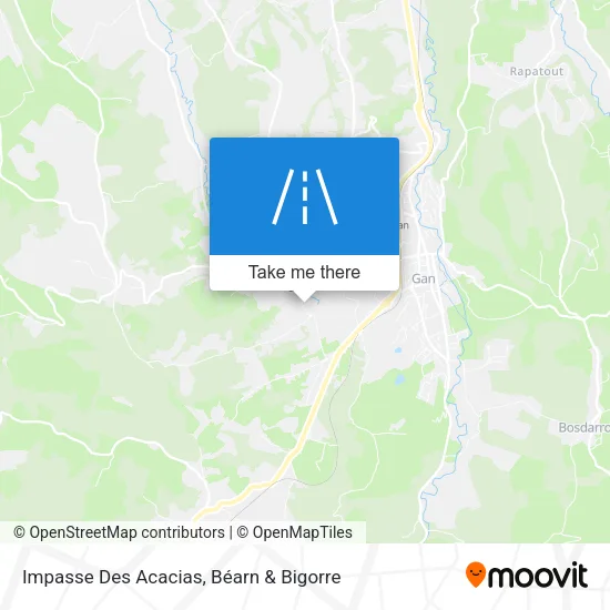Impasse Des Acacias map