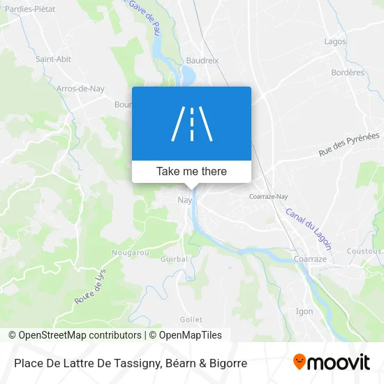 Place De Lattre De Tassigny map
