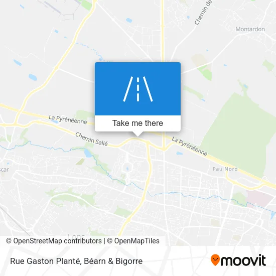 Rue Gaston Planté map