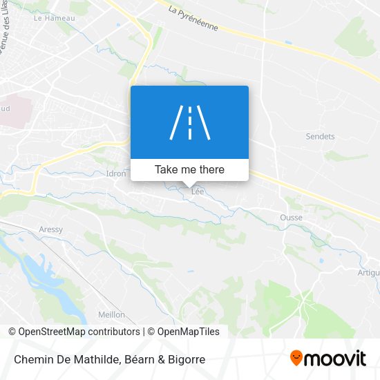 Chemin De Mathilde map