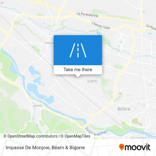 Impasse De Monjoie map