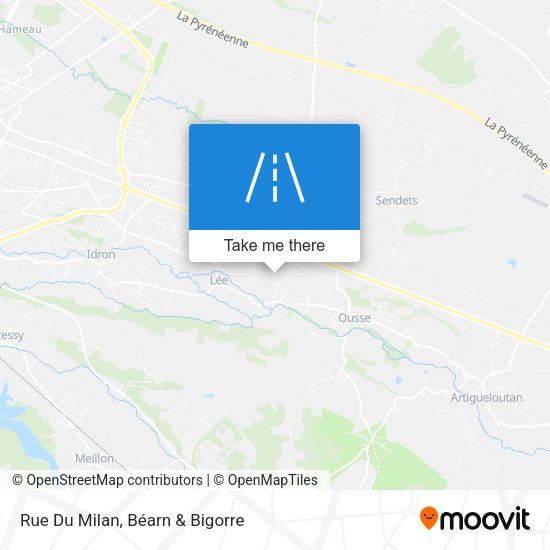 Rue Du Milan map