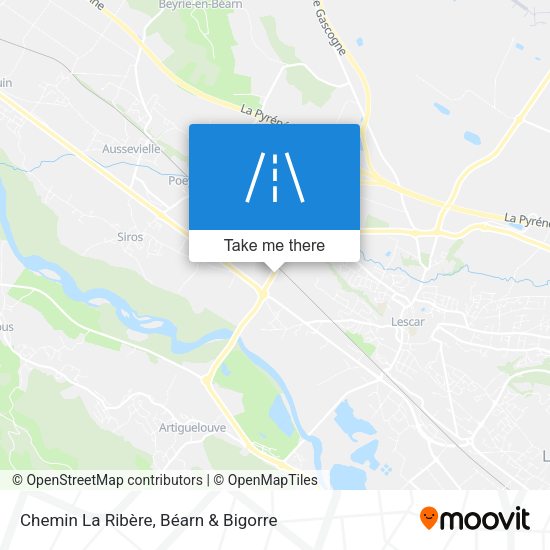 Chemin La Ribère map