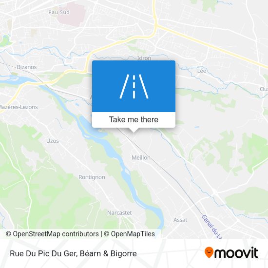 Rue Du Pic Du Ger map