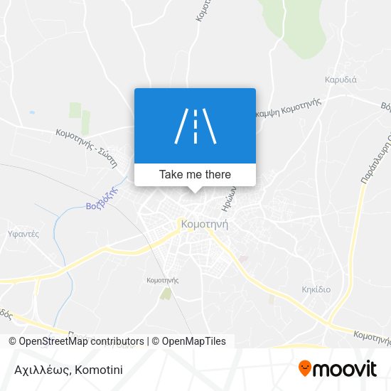 Αχιλλέως map