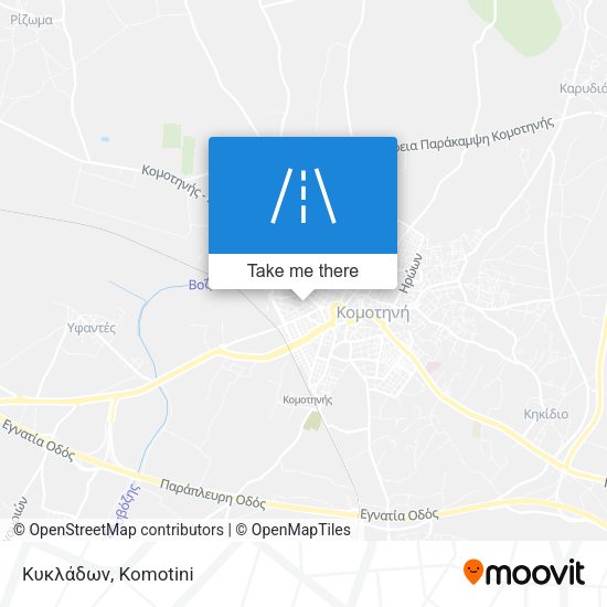 Κυκλάδων map
