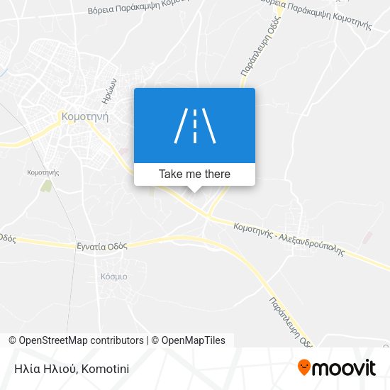 Ηλία Ηλιού map