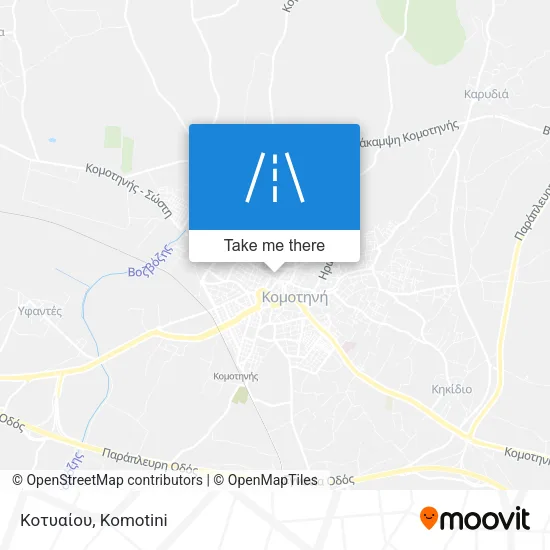 Κοτυαίου map