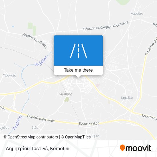 Δημητρίου Τσετινέ map
