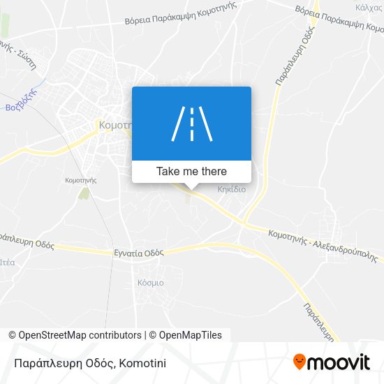 Παράπλευρη Οδός map
