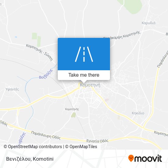 Βενιζέλου map