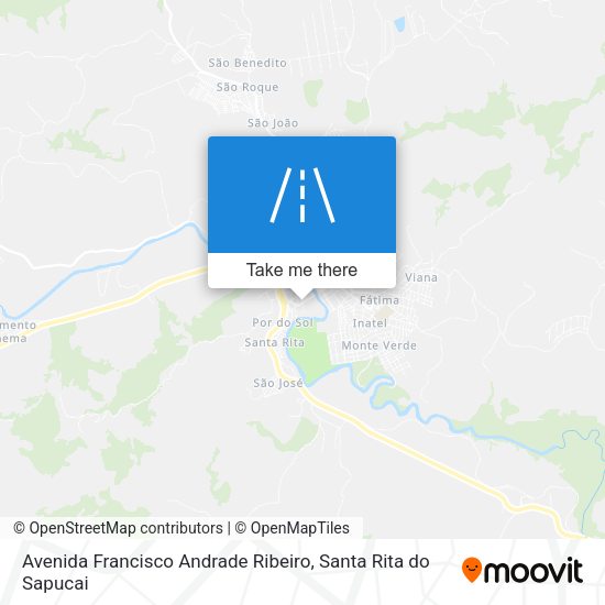Avenida Francisco Andrade Ribeiro map
