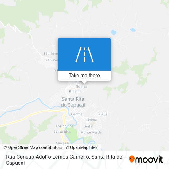 Rua Cônego Adolfo Lemos Carneiro map