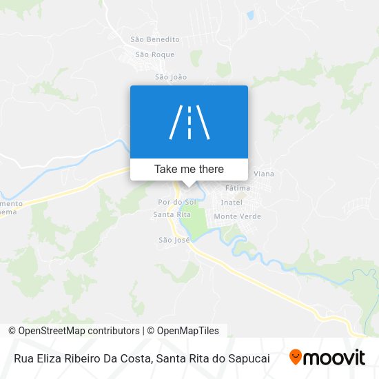 Rua Eliza Ribeiro Da Costa map
