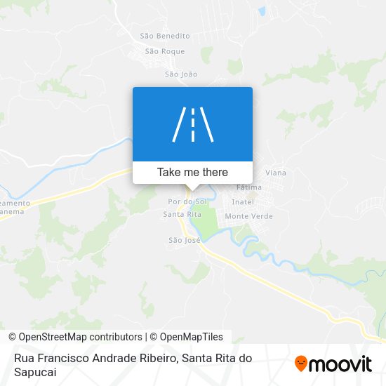 Rua Francisco Andrade Ribeiro map