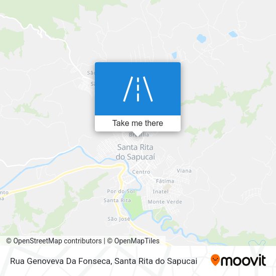 Rua Genoveva Da Fonseca map