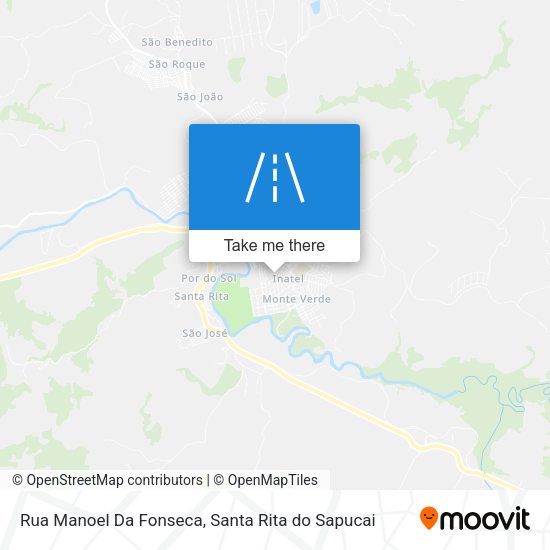Rua Manoel Da Fonseca map