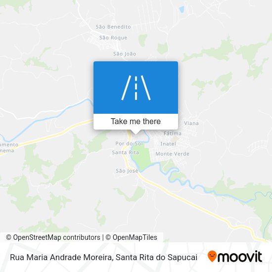 Rua Maria Andrade Moreira map