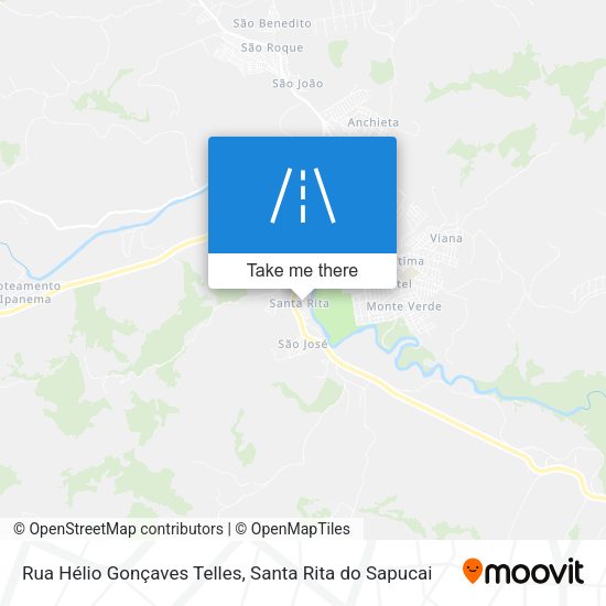 Rua Hélio Gonçaves Telles map