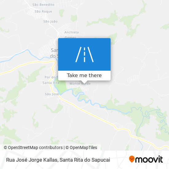 Rua José Jorge Kallas map