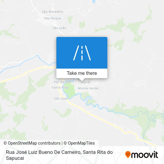 Rua José Luiz Bueno De Carneiro map