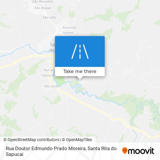 Rua Doutor Edmundo Prado Moreira map