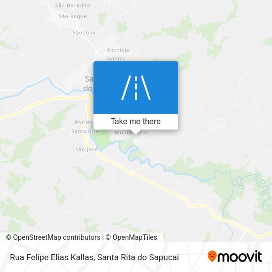 Rua Felipe Elias Kallas map