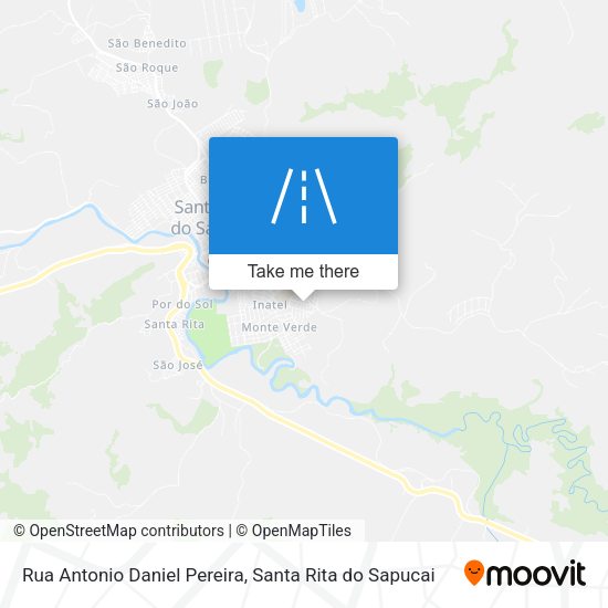 Rua Antonio Daniel Pereira map