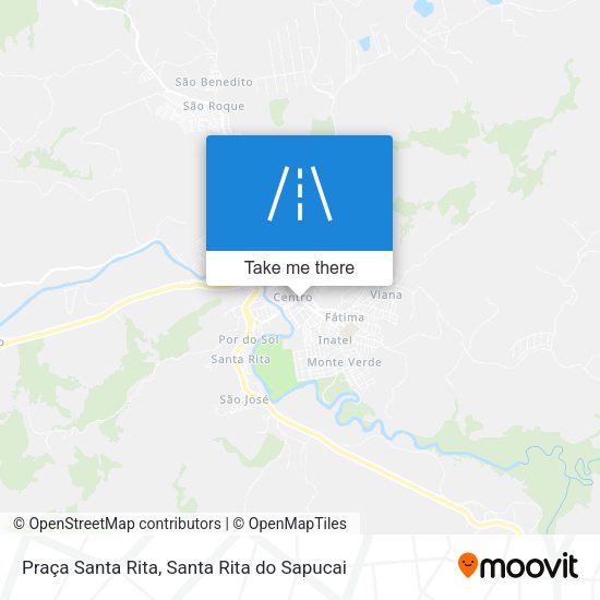 Praça Santa Rita map