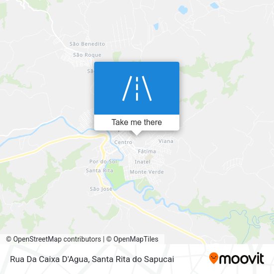 Rua Da Caixa D'Agua map