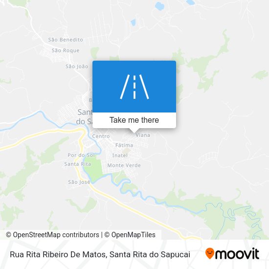 Rua Rita Ribeiro De Matos map