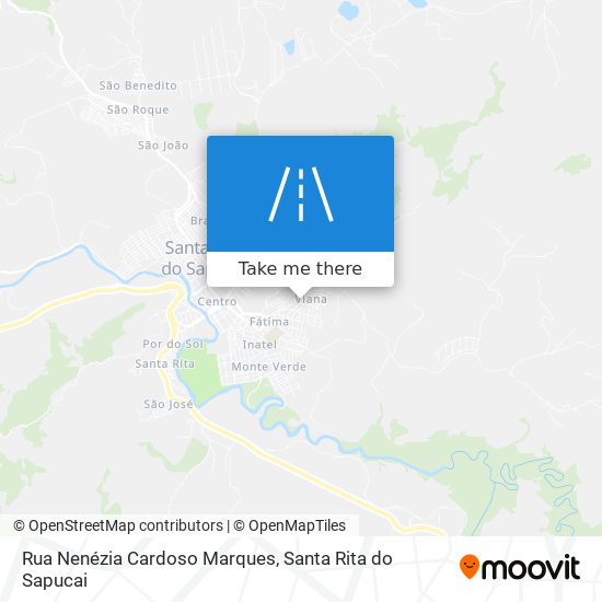 Mapa Rua Nenézia Cardoso Marques