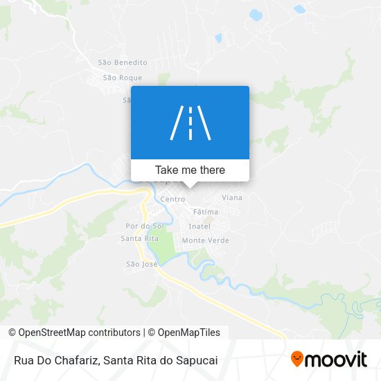 Rua Do Chafariz map